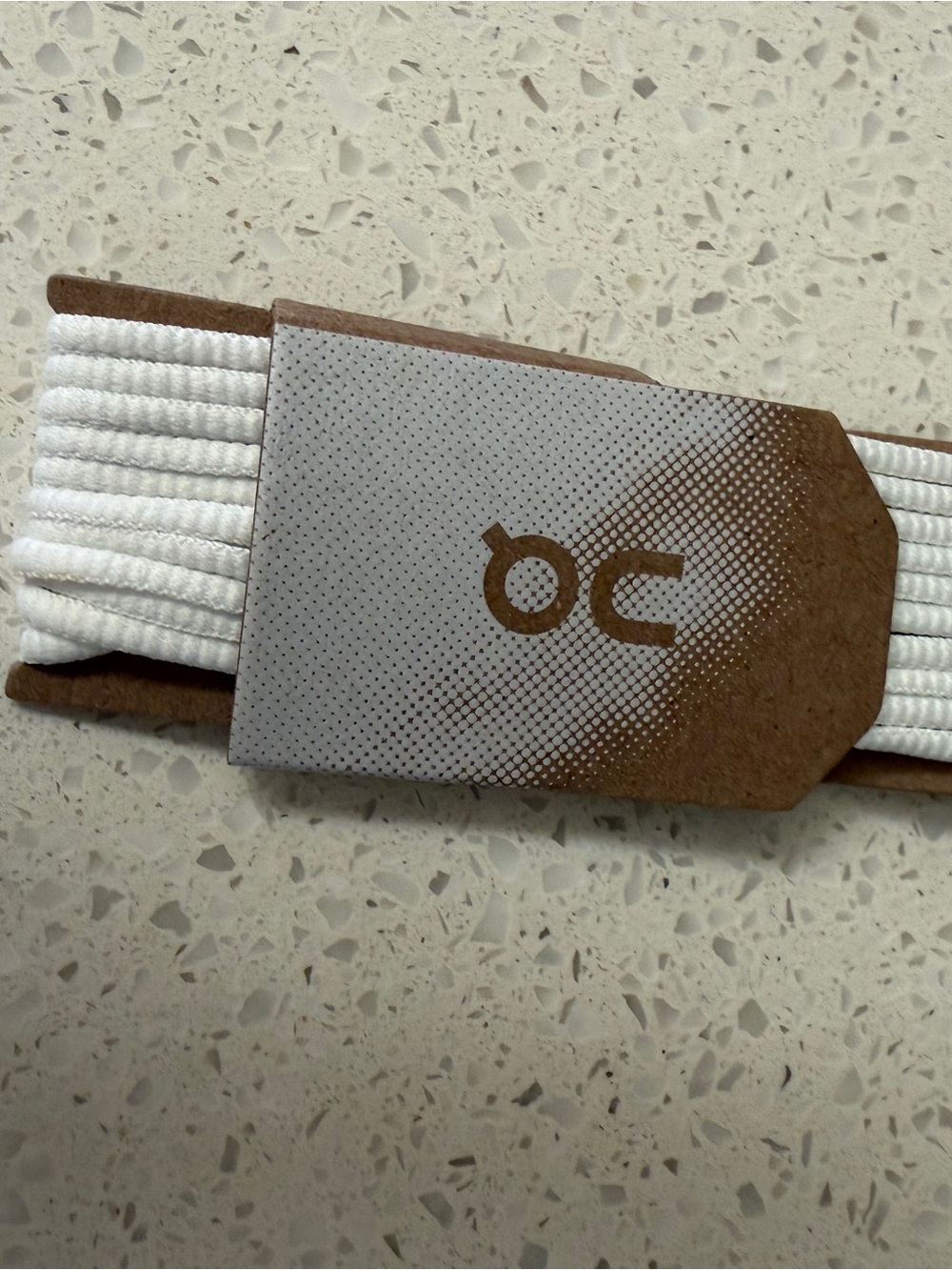 On Running White Elastic Shoe Laces